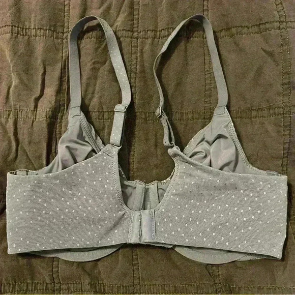 Wacoal Style 855303 Back Appeal Underwire Bra Size 32D Color Steel Blue Gray - Picture 5 of 8